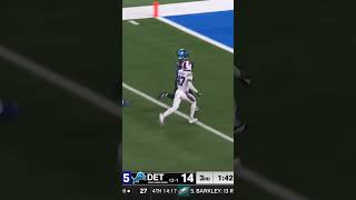 still thinking about this throw 😮‍💨 jaredgoff amonrastbrown detroit lions nfl [upl. by Dviad]