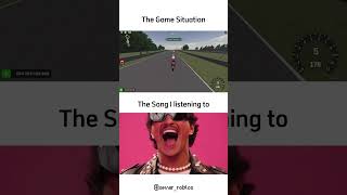 Roblox Memes  The game situation VS The playing song 5 [upl. by Anital]