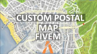 How to install a custom postal map into FiveM  Updated 2023  FREE [upl. by Adyeren]