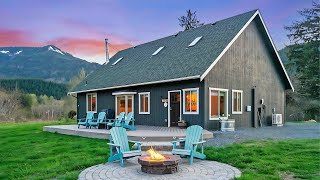 Cabin House Ideas in Mineral  Washington  United States [upl. by Tnilk]