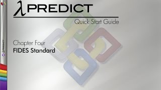 Lambda Predict 9 Quick Start Guide Chapter 4 FIDES Standard [upl. by Azaleah]