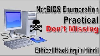 NetBIOS Enumeration Practical in Hindi  Ethical Hacking Practical in Hindi  Class  7Part  2 [upl. by Ellac]