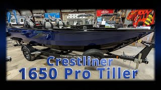 Crestliner 1650 Pro Tiller  Teaser [upl. by Ardel441]