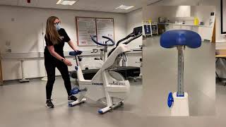 How to use a Monark cycle ergometer [upl. by Ytsrik415]