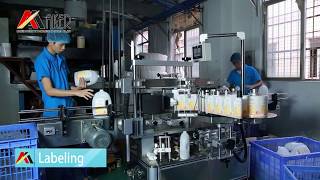 For Cosmetics Wholesale Plastic PET Bottle Containers Production Process Of Maker Cosmetic [upl. by Godliman]