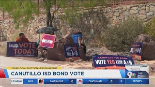 Your Local Election Headquarters Canutillo ISD bond vote [upl. by Nodyroc]