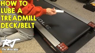 How To Lubricate A Treadmill [upl. by Derrej470]