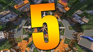 TOP 5 SPAWN  LOBBY MINECRAFT DESCARGABLE [upl. by Nalyk]