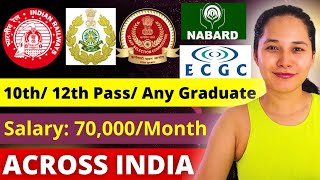 Top 5 October 2024 Job Vacancies for all Freshers 10th Pass 12th Pass amp Graduates Government Job [upl. by Neveda149]