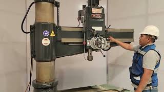 For sale Drill Press IKEDA RM1575  FMI Machinery  Metalworking Machinery [upl. by Hakan120]