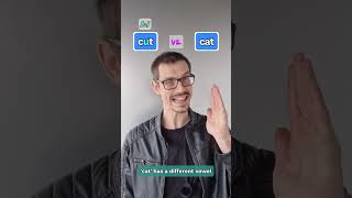 PRONUNCIATION TUTORIAL 5 CAT vs CUT pronunciation britishenglish speakenglish englishtips [upl. by Nomra]