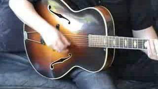 Levin archtop guitar Model  22 1944 [upl. by Jamin]