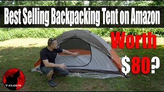 Best Selling Backpacking Tent on Amazon  ALPS Mountaineering Lynx 1 Review [upl. by Leizo]