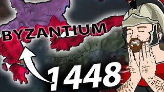 CRUSH THE OTTOMANS In 4 YEARS as Byzantium in EU4 [upl. by Eppes355]