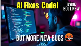 AI Fixes Code… But It’s Not Over Yet 🤯  BoltNew vs Bugs  Part 2 [upl. by Annaoy310]