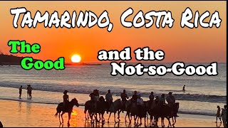 Tamarindo Costa Rica  The Good and the NotsoGood [upl. by Acillegna]