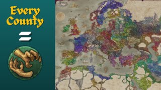 Crusader Kings 3 Timelapse Conqueror in Every County [upl. by Isac]