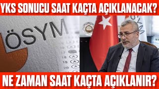 YKS sonucu saat kaçta açıklanacak Ne zaman açıklanacak [upl. by Nnazil]