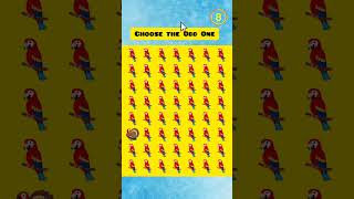 ODD EMOJI OUT 3  Emoji Puzzle Brain Game  Emoji Riddle Challenge  Shorts riddlechallenge [upl. by Sel700]