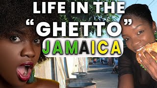 EATING IN THE JAMAICAN quotGHETTOquot [upl. by Kela]