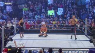 Edge vs Dolph Ziggler  World Heavyweight Championship match 18022011 [upl. by Atlante]