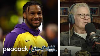 Impact of Lakers Bronny James not playing G League road games  Dan Patrick Show  NBC Sports [upl. by Alverta]