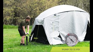 Aerospeed 6 Air Tent  Set Up [upl. by Ignatz5]