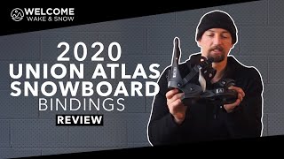 2020 Union Atlas Snowboard Bindings by wwwwelcomewakensnowcomau [upl. by Hagen]