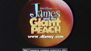 James and the Giant Peach commercial 1996 [upl. by Nnylyrehc]