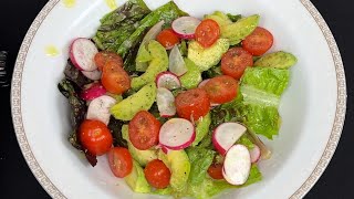 This Salad Looks Like Art Fresh Flavors and Vibrant Colors on a Plate [upl. by Namrac334]