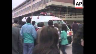 PERU LIMA THOUSANDS PARTICIPATE IN EARTHQUAKE DRILL PROGRAMME [upl. by Erund]