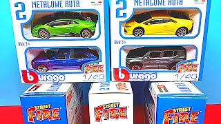 NEW Bburago cars collection  bburago 143  bburago street fire 143  bburago lamborghini 143 [upl. by Ydospahr]