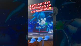 Death Battle know they be capping like hell 😂‼️ shortsvideo fyp anime deathbattle [upl. by Ynots]