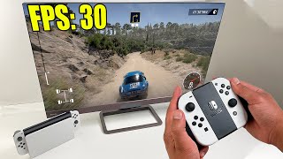 WRC 10 Nintendo Switch FPS Test and Gameplay [upl. by Eldin626]