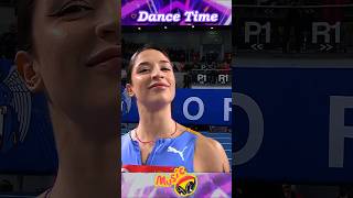 🎉🏃‍♀❤️Ewa Swoboda wins women’s 100m athlete dance sports mashup dancemashup [upl. by Saint]