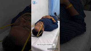 Cervical traction Cervical pain treatmentcervicaltreatment cervicalpain traction neckpainrelief [upl. by Hsotnas]