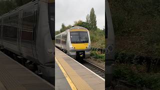 Chiltern 168109 amp 168326 rumbling out of Solihull trains shorts [upl. by Zaneta]