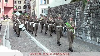 2016  Raduno Battaglione Alpini Gemona  Fanfara Brigata Julia [upl. by Odlavu]