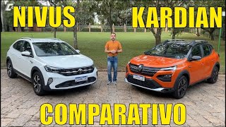 Comparativo Volkswagen Nivus Highline x Renault Kardian Premiere Edition [upl. by Barr]