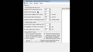 DNA Master Tutorial 5  How To Blast All Genes to NCBI Database [upl. by Manfred]