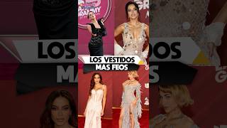 Los vestidos más feos de los Latin Grammys 2024 [upl. by Azmah234]