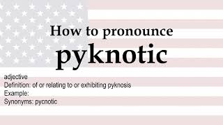 pyknotic [upl. by Aramois]