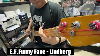 LINDBERG  EFFunnyFace Bass Cover [upl. by Oulman]