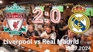 😱 WHAT’S GOING ON  Liverpool 20 REAL MADRID Champions League [upl. by Artimed]