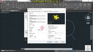 autocad dimension problemautocad dimension settings tamilautocad dimension style arrowautocad2021 [upl. by Annauqahs194]