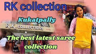 RK collection  beautiful saree collection divyakiranvlogs kukatpally rkcollection [upl. by Ambler366]