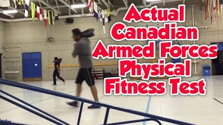 Canadian Armed Forces Physical Fitness Test [upl. by Aniger]