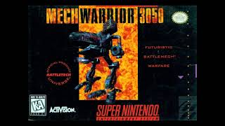 Mechwarrior 3050 1995 SNES BGM [upl. by Golter]