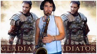 Gladiator song on Saxophone for a Wedding Ceremony  Now We Are Free [upl. by Fasta574]