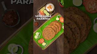 Mixed Vegetable Paratha  Lunch Recipes  Paratha Recipe shorts vegetableparatha paratha [upl. by Buckie]